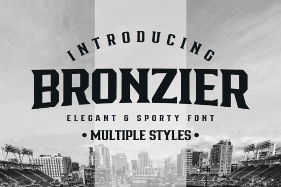 Bronzier: A Bold Serif Font for Authentic Branding