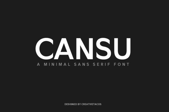 Cansu Family: A Versatile Sans Serif Typeface