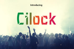 Cilock: A Bold Sans Serif Font for Editorial Design