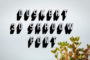 DuskerT: A Bold Sans Serif Font for Strong Branding