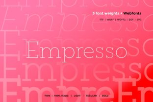 Empresso: A Serif Font That Elevates Campaign Design