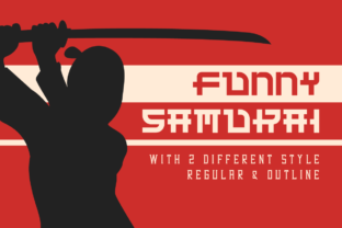Funny Samurai Font Review for Web Designers
