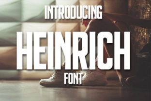 Heinrich: A Bold Sans Serif Font for Modern Web Design