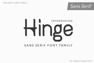 Hinge Font: A Bold Typeface for Modern Branding