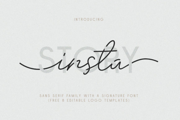 Insta Story Duo: A Modern Sans Serif for Editorial Design