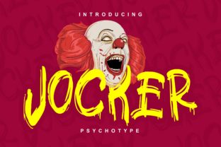 Jocker Font: Bold Decorative Type for Crafters