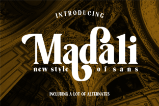 Madali: A Bold Sans Serif Font for Modern Campaigns