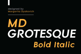 MD Grotesque Bold Italic: A Designer’s Review