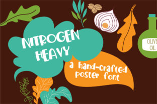 Nitrogen Heavy: A Bold Sans Serif Font for Makers