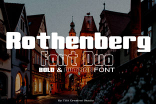 Rothenberg: A Bold Sans Serif Font for Modern Web Design