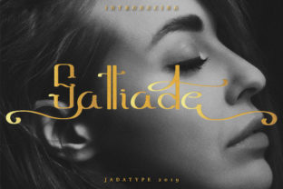 Sattiade: A Bold Decorative Typeface for Editorial Impact