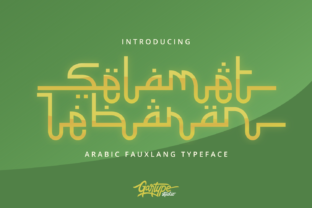 Selamet Lebaran: A Bold Typeface for Editorial Design