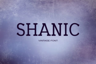 Shanic Serif Font for Makers