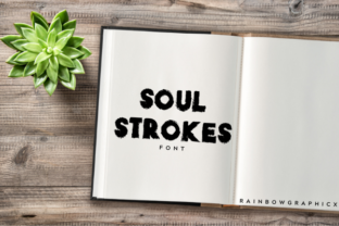 Soul Strokes Font for Bold Craft Designs