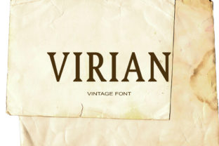 Virian: A Bold Serif Font for Digital Design